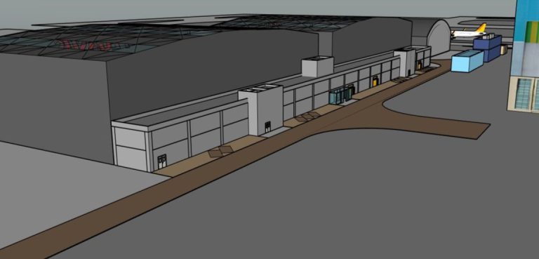 Uçak Bakım Orta Hangar ve Yardımcı Tesisler Projesi̇